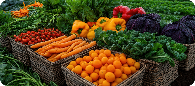 Vegetables and Fruits